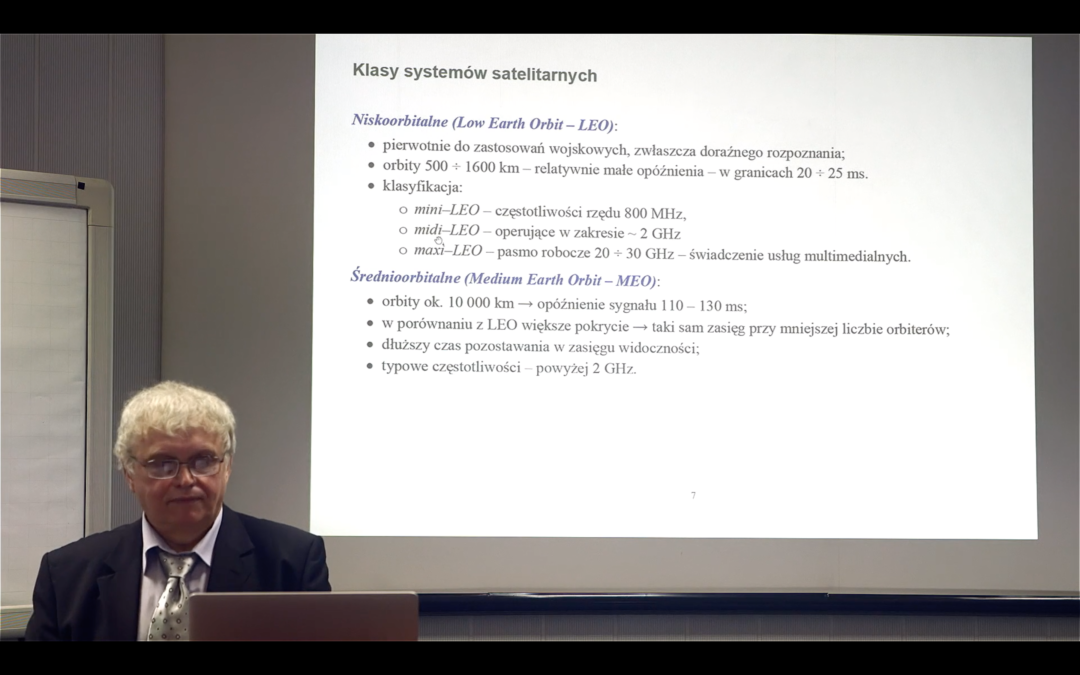 „Klasy systemów satelitarnych” (nagranie)
